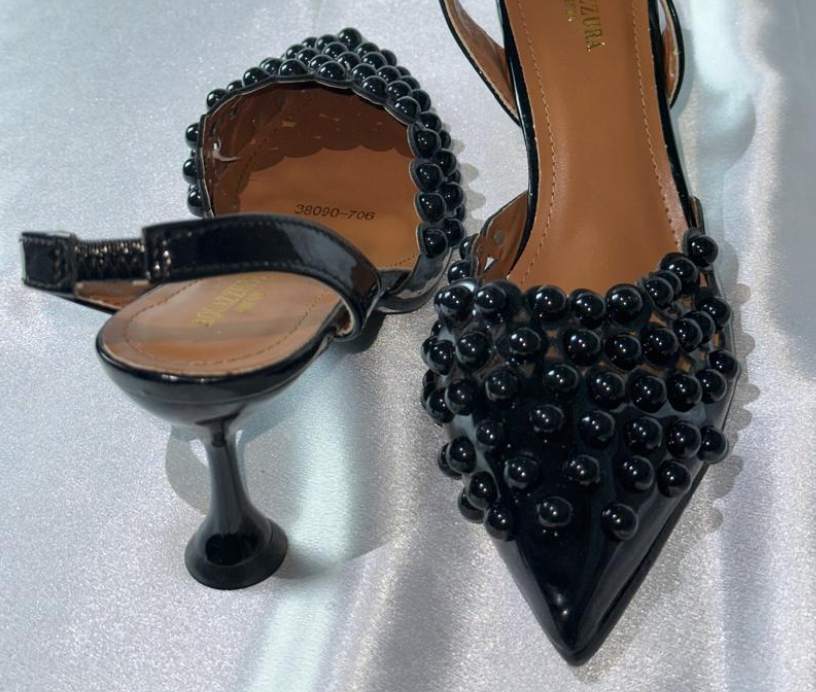 Aquazurra Firenze Black Heels