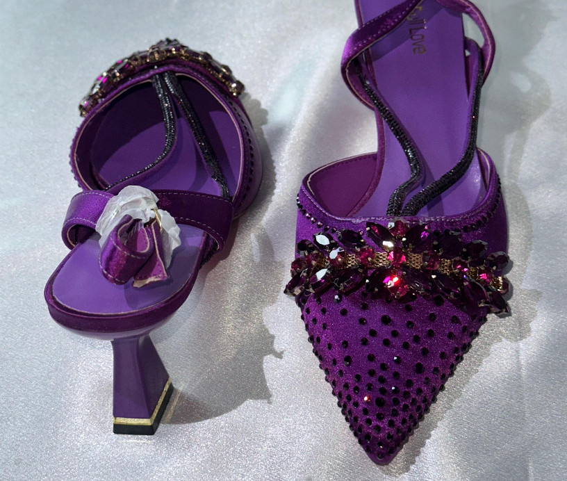 Full Love Purple Heels