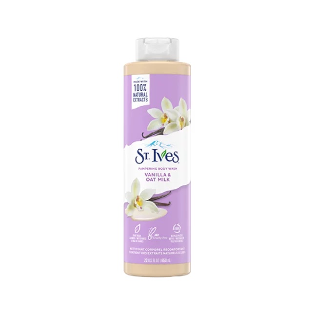 St Ives Vanilla & Oat Milk Body Wash