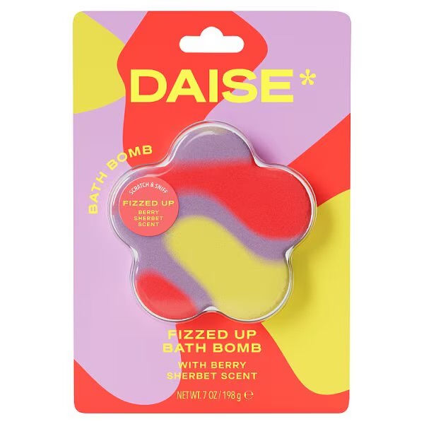 Daise Fizzed Up Bath Bomb - Berry Sherbet