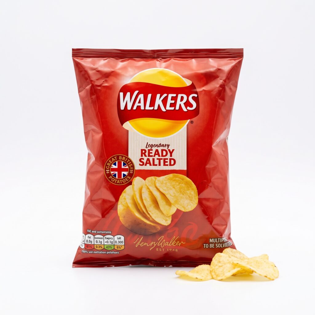 Walkers Ready Salted Crisps (potato chips)