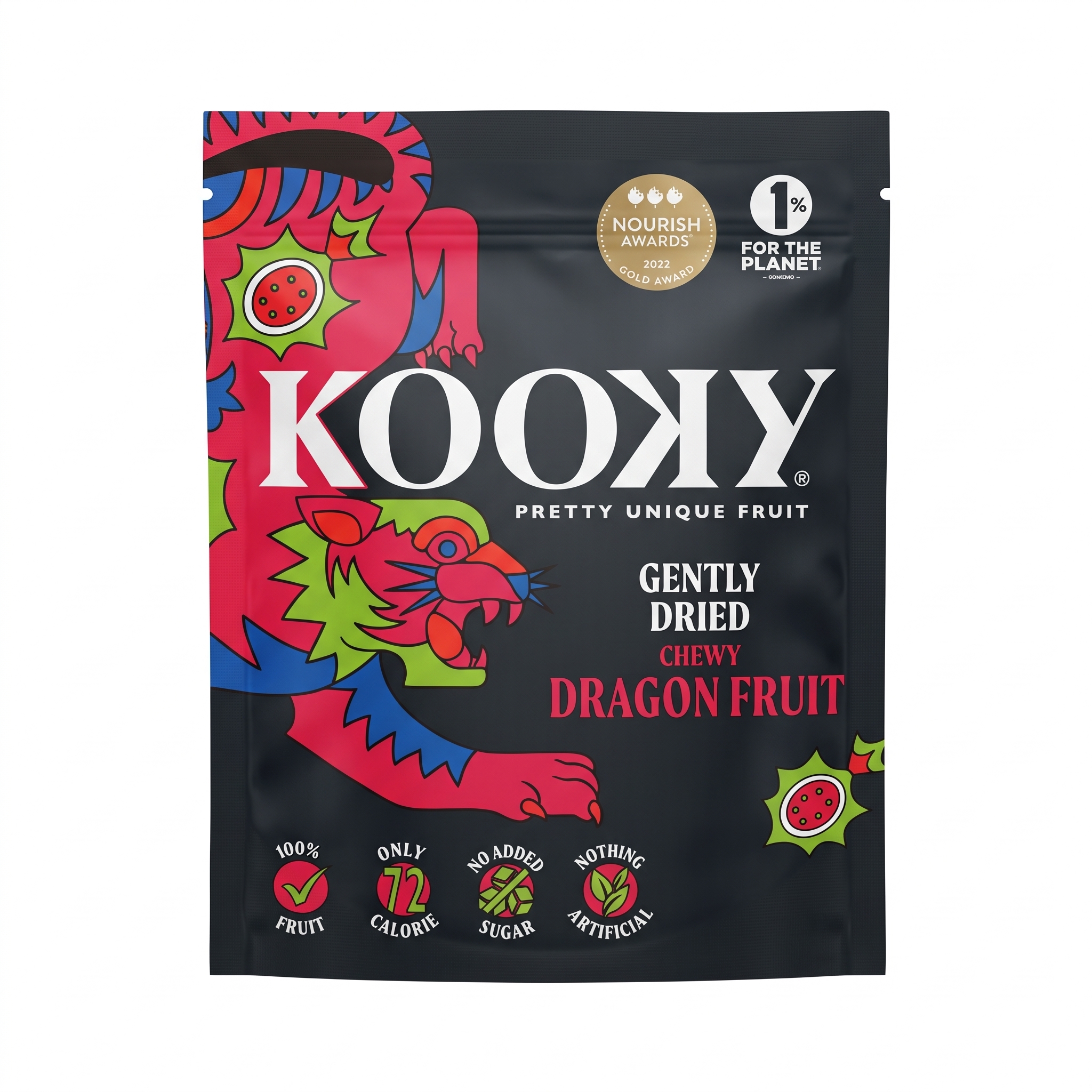 Kooky Gently Dried Chewy Dragon Fruit